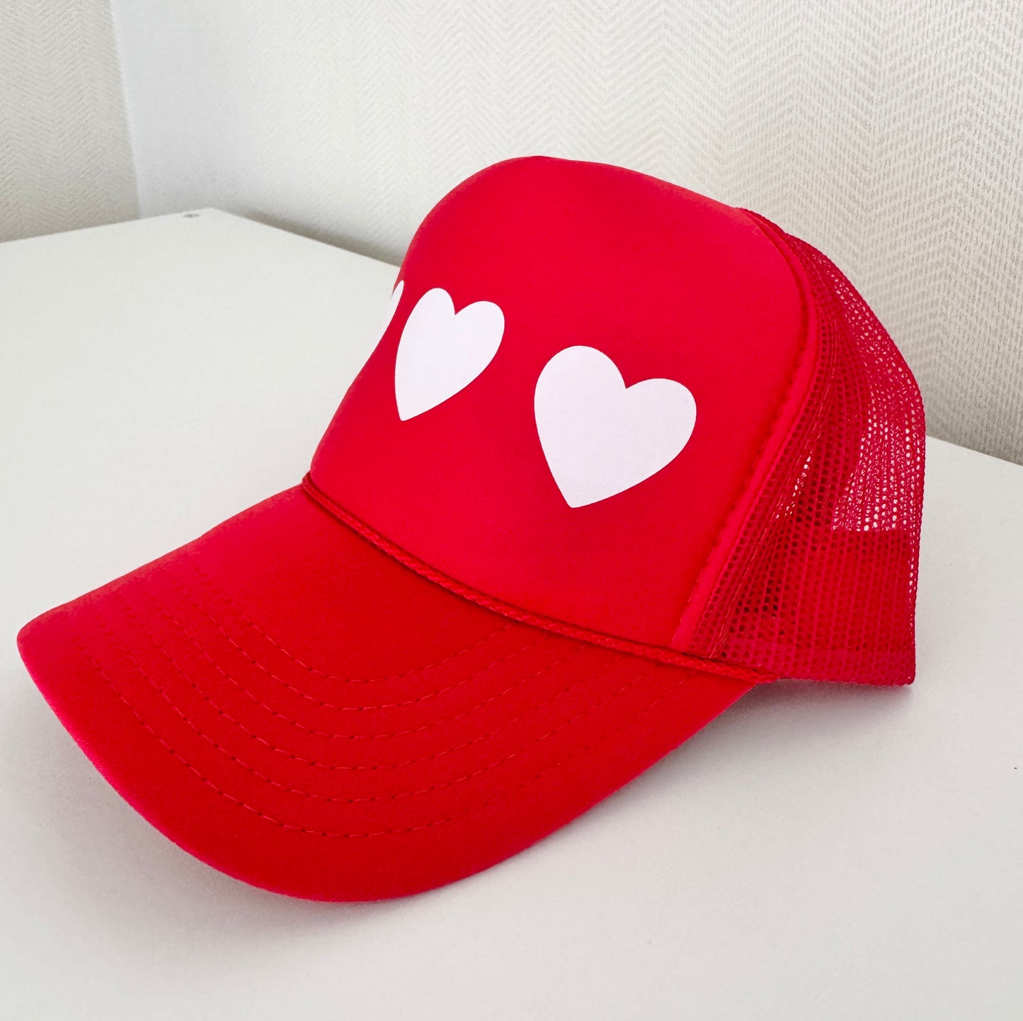 Triple the Love Trucker Hat (available in 13 colors)