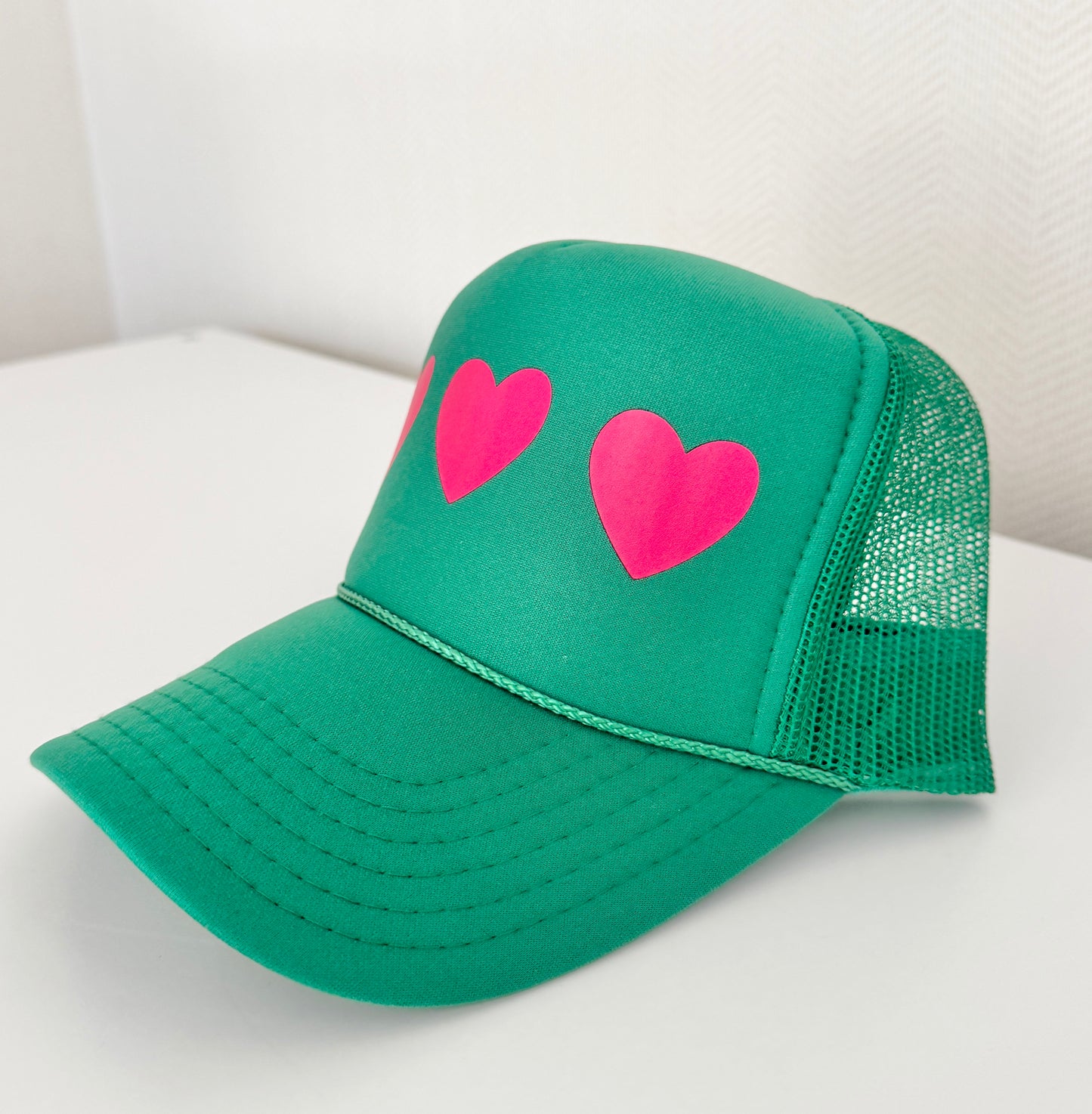 Triple the Love Trucker Hat (available in 13 colors)