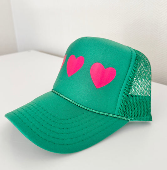 Triple the Love Trucker Hat (available in 13 colors)