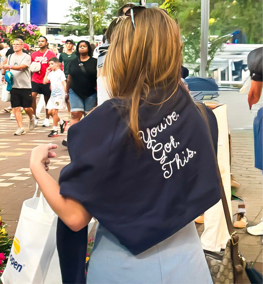 You've GotThis Navy Chainstitch Crew