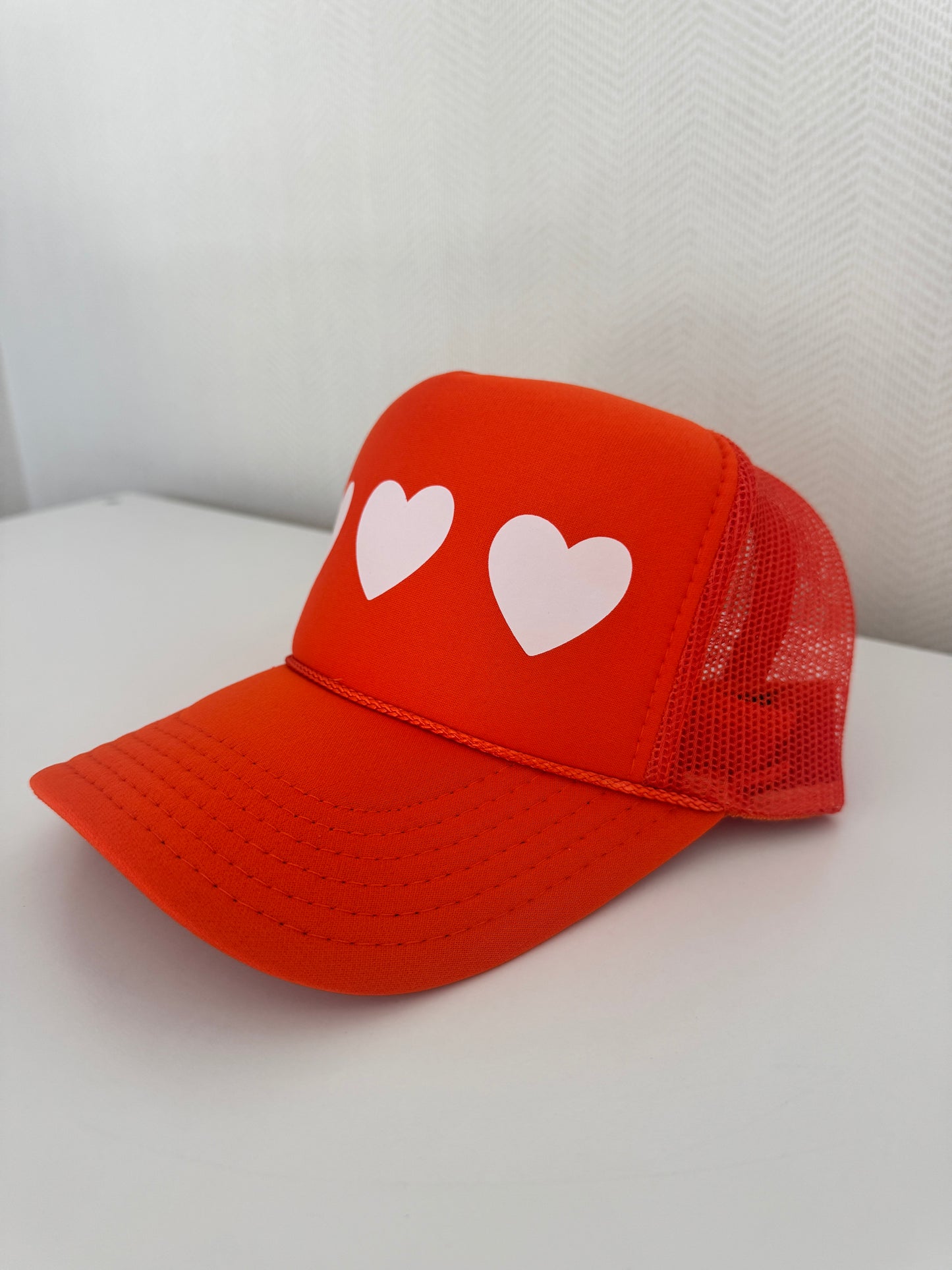 Triple the Love Trucker Hat (available in 13 colors)