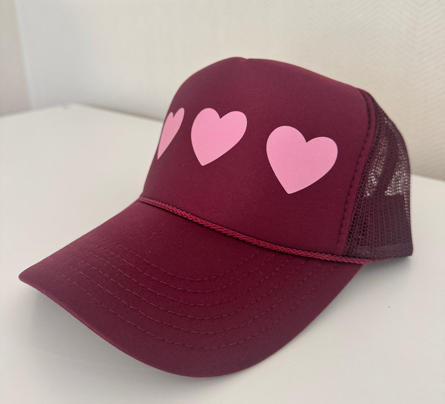 Triple the Love Trucker Hat (available in 13 colors)