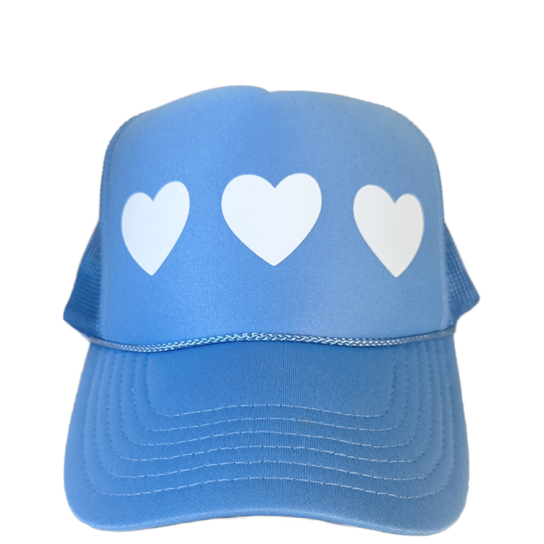 Triple the Love Trucker Hat (available in 13 colors)
