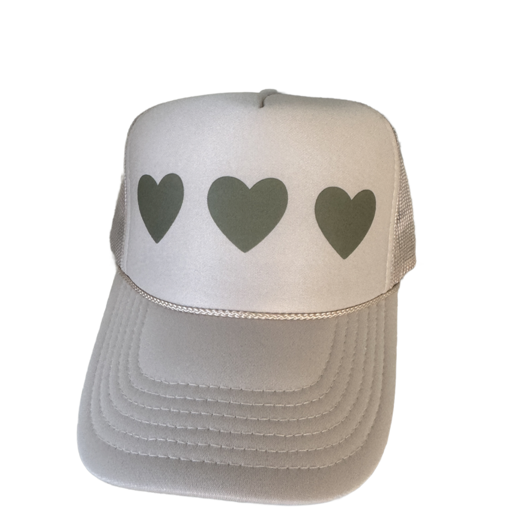 Triple the Love Trucker Hat (available in 13 colors)
