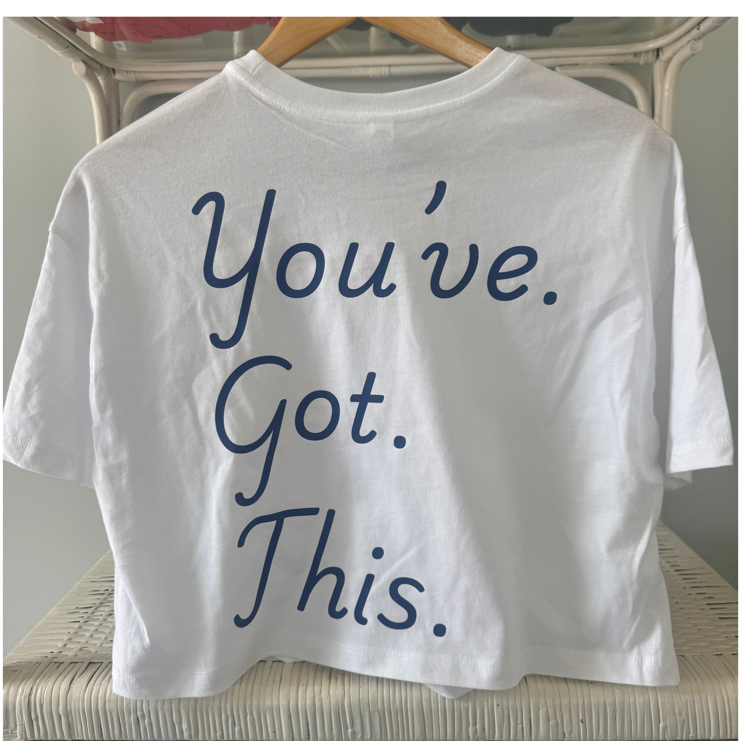 Triple the Love Cropped Tee